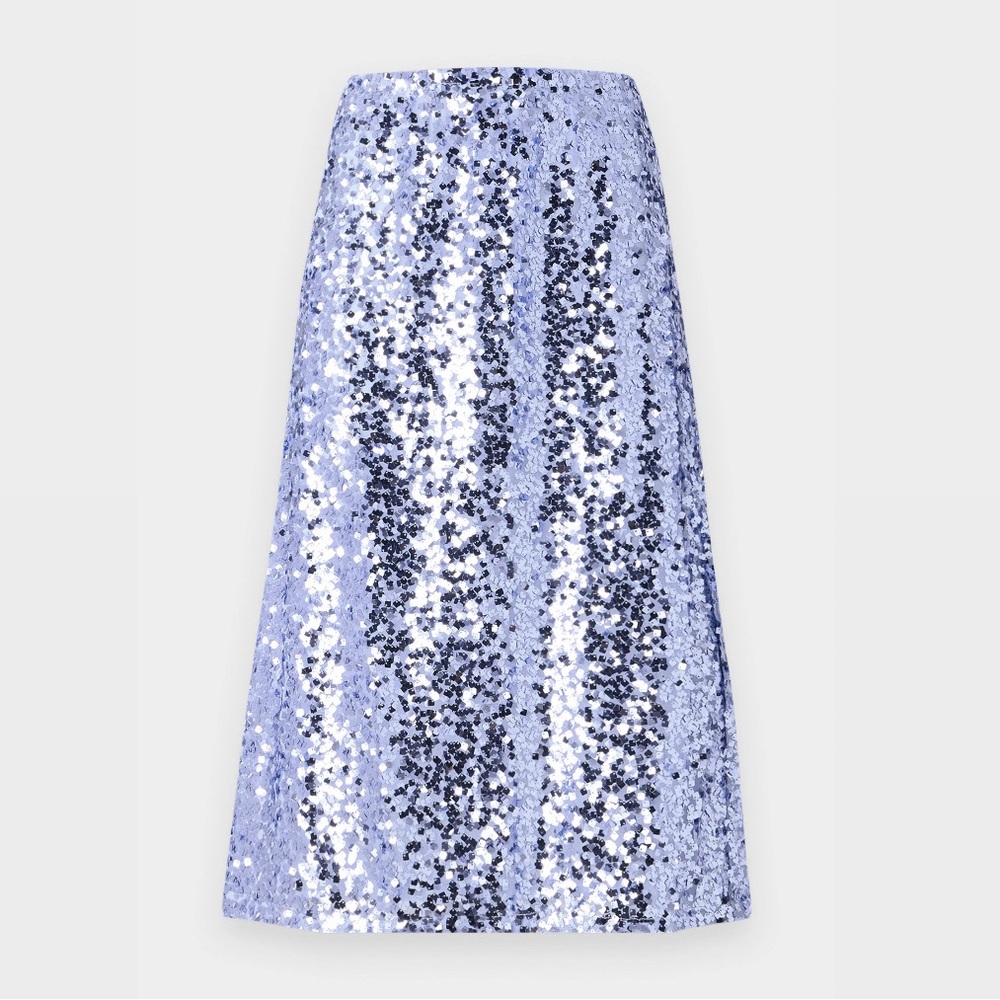 Baum Und Pferdgarten || Jaino Skirt Sequined Midi Skirt in Forever Blue 38‎ NWT